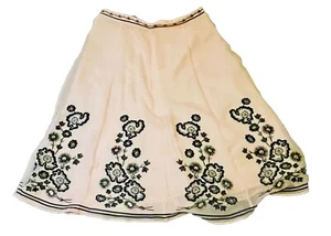 Vintage Moda International Size 4 Women’s Pink Black Skirt - Picture 1 of 2