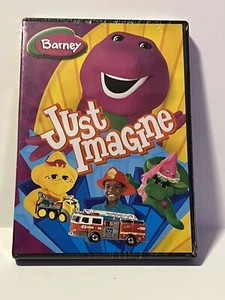 Barney “Just Imagine” Sealed DVD 60 minutes 16 Super-Dee-Duper Songs + Features - Picture 1 of 3