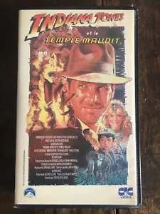 INDIANA JONES UND DER VERFLUCHTE TEMPEL … HARRISON FORD … CIC-3M VIDEO … VHS - Bild 1 von 4