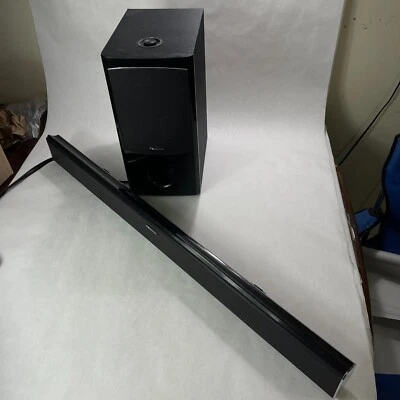READ DESCRIPTION Nakamichi NK6 Speaker Home Theater System Soundbar Subwoofer - Image 1 of 4