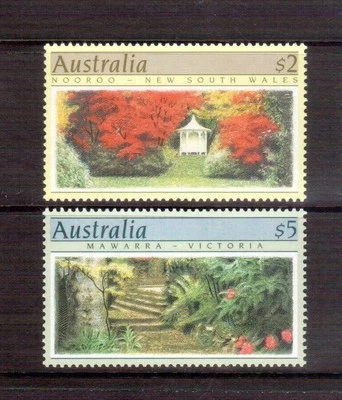 AUSTRALIA 1989 Gardens $2 & $5 MUH - Image 1 of 2