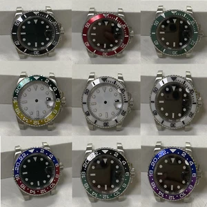 40MM Watch Bezel Case Set For Japan 8200 8215 Mingzhu 2813 3804 Movement Kit - Picture 1 of 12