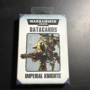 GAMES WORKSHOP WARHAMMER 40K 40000 IMPERIAL KNIGHTS DATACARDS SEALED PACK 1373 - Picture 1 of 1