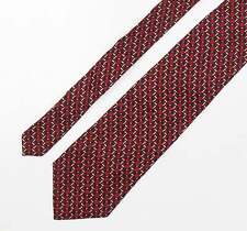 James Barry Mens Multicoloured Geometric Silk Pointed Tie One Size