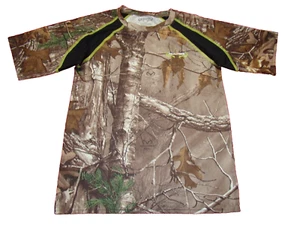 Realtree Boys Girls Size XL Camo Hunting Short Sleeve Shirt - Picture 1 of 4