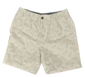 Chip & Pepper shorts men's medium white hula girl Hawaiian comfort waist - Picture 1 of 10