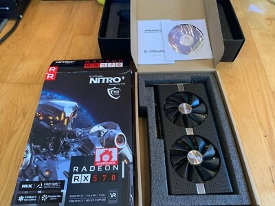 SAPPHIRE Radeon NITRO+ RX 570 8GB GDDR5 PCI-Express Graphics Card - Image 1 of 4