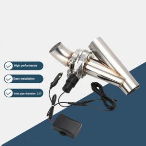 Válvula de escape eléctrica Electric Exhaust Valve 2,25 pulgadas 57 mm - Imagen 1 de 10