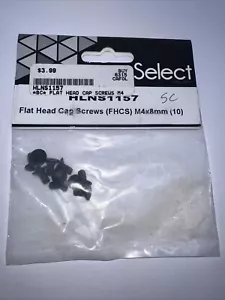 Helion RC Viti a testa piatta (FHCS) M4X8 mm (10) HLNA1157 - Foto 1 di 2