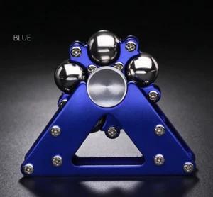 New Stainless Steel Hand Twisting Spinning Top Gyro Gyroscope Spinner Top Toys - Picture 1 of 6