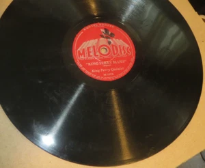 78RPM Melodisc M-107 King Perry - King Perry Blues / The Man I Love, VV+ - Picture 1 of 5