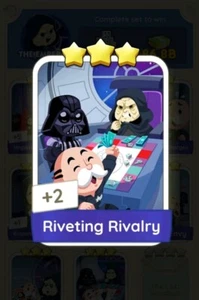 Nietende Rivalität - Monopoly !!! 3⭐️ Star Wars Album - Bild 1 von 1