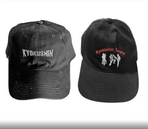 VB Kyokushin Trucker Cap Plain Black Snapback Hat Adjustable for Men & Women - Picture 1 of 13