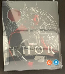 THOR - ZAVVI UK EXCLUSIVE MONDO ARTWORK 4K UHD BLU RAY STEELBOOK *NEW & SEALED* - Picture 1 of 11