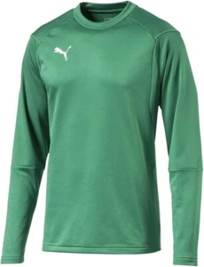Puma Sweatshirt Mens Large Green DryCell Breathable Moisture Wicking Casual - Picture 1 of 17