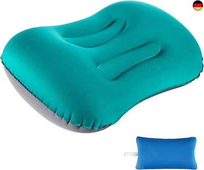 Aufblasbares Camping Kissen, Ultraleichtes Aufblasbares Kissen für Strand,  - Bild 1 von 4