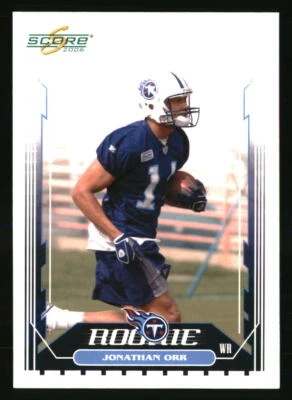 Jonathan Orr 2006 Score #356 FOOTBALL Card - Image 1 of 2