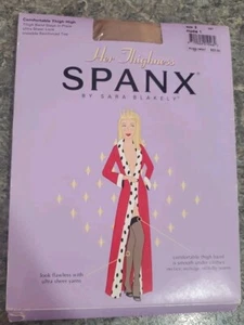 Her Thighness Spanx By Sara Blakely Comfortable Thigh High Size 2 Nude - Picture 1 of 4