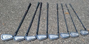 LH Mizuno T-ZOID Comp EZ 3-9, p Wedges Irons Dynalite Gold Clubs - Picture 1 of 9