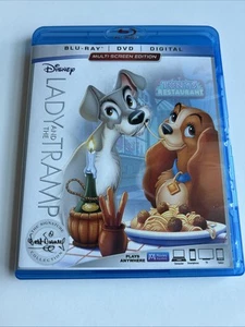 “Lady and the Tramp” (1955) Blu-ray/DVD Walt Disney Signature Collection - Picture 1 of 5