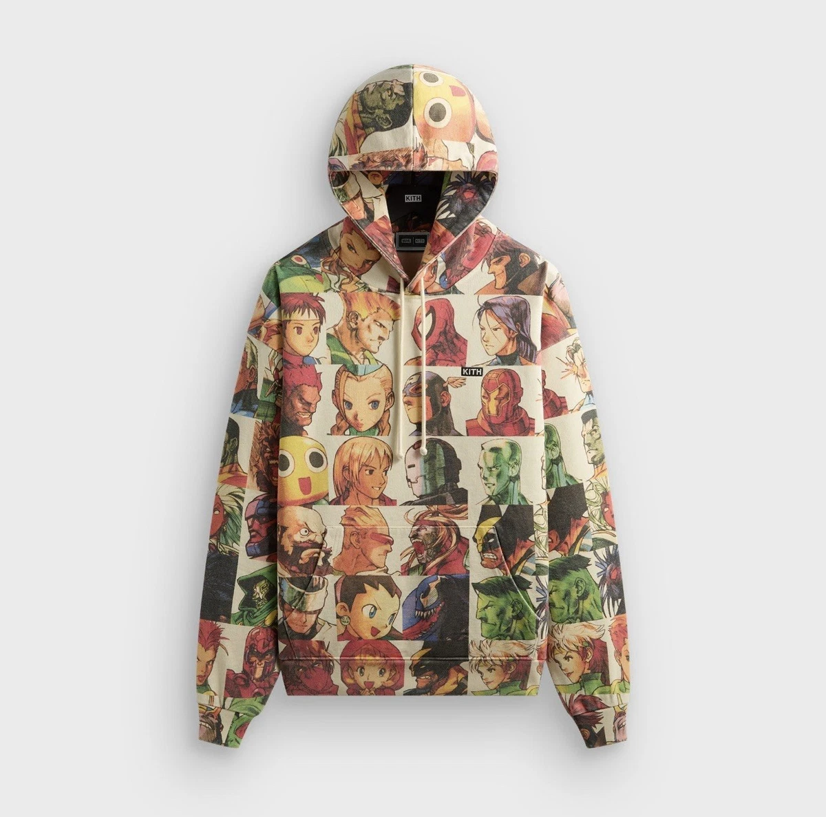 KITH ヴィンテージ　フーディ　XL Kith X Adidas Men's Flamingo Piste Hooded Jacket Size XL Navy/Pink