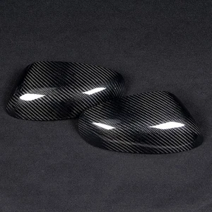 ˘2pcs Carbon Fiber Rearview Mirror Housing Cover Fits For RX8 2001-2010 - Picture 1 of 12