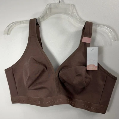 Cacique unlined full coverage no wire Brown Bra size 44D. NWT. - Image 1 of 4