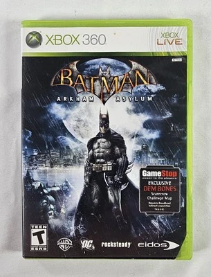 Batman Arkham Asylum - Gamestop Edition (Microsoft XBOX 360, 2009) Tested - Mint - Image 1 of 3