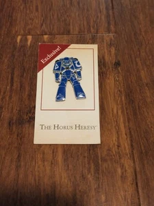 Warhammer The Horus Heresy Ultramarines Pin Badge - 2015 Lapel Space Marine Used - Picture 1 of 2