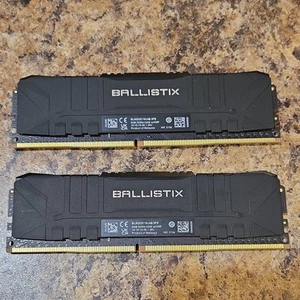 Crucial Ballistix 16GB (2x8GB) DDR4 3200 MHz - Desktop RAM - Gentaly Used - Afbeelding 1 van 2