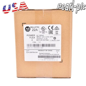 AB 22A-D6P0N104 /A PowerFlex 4 2.2 kW 3.0 Hp AC Drive A US Free Tax - Picture 1 of 4