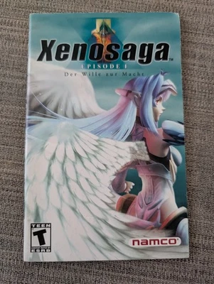 Xenosaga Episode I Der Wille Zur Power Sony PlayStation 2 - PS2 - SOMENTE MANUAL - Imagem 1 de 2