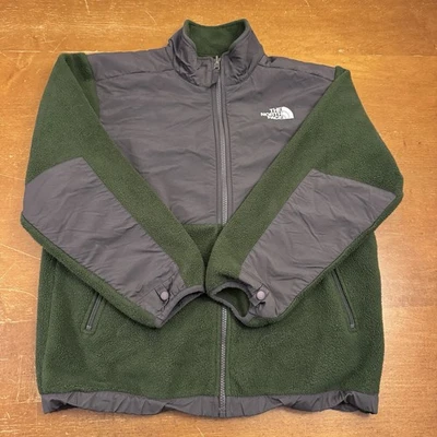 Chaqueta Denali polar The North Face cremallera completa niños grande verde Foto 1 de 4