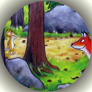 Tortenaufleger Geburtstag Party Tortenbild Fondant - Oblate Der Grüffelo  P4 - Bild 1 von 1