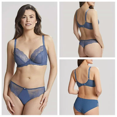 Sutiã de mergulho Panache Ana e cuecas e calcinhas tanga combinando - Imagem 1 de 4