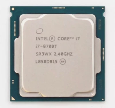 Intel Core i7-8700T SR3WX 6 Core 12 Threads 2.40GHz LGA1151 CPU processor - Image 1 of 3