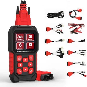 M4 Motorcycle Diagnostic Scanner Code Readers Scan Tool for YAMAHA-2P/HONDA - Picture 1 of 12