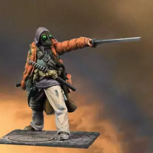 Kit Modelo Resina 1/35 Wanderer Road Warrior Post-Apocalipsis Sin Pintar - Imagen 1 de 2