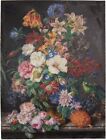 Clayre & Eef Bild Vase mit Blumen 55x3x73 cm Mehrfarbig