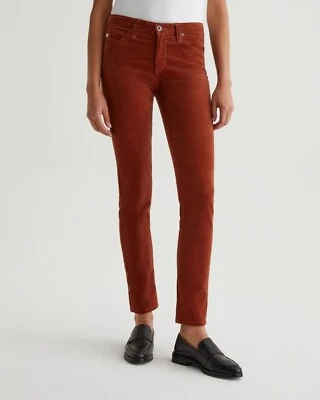 AG Adriano Goldschmied Womens Prima Cigarette Jeans Corduroy Spiced Maple sz 29 - Image 1 of 4