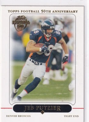 2005 Topps #73 Jeb Putzier nm - Image 1 of 2