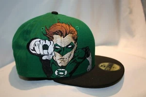 Green Lantern DC Marvel Comics Hero New Era 59FIFTY Character Basic FITTED CAP - Picture 1 of 6