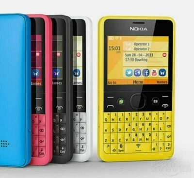 Nokia Asha 210 Dual SIM GSM QWERTY Keyboard Bluetooth CellPhone +1 year warranty - Image 1 of 4