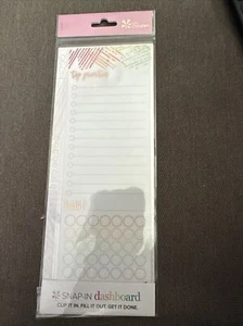 Tablero Snap In Prioridades Principales Hábito Erin Condren Regalo Organizar Plan - Imagen 1 de 4
