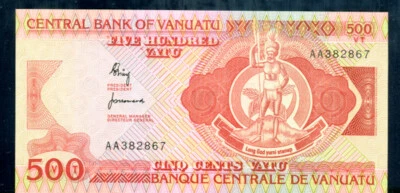 VANUATU, P-2, 500 VATU, 1982, UNC - Image 1 of 2