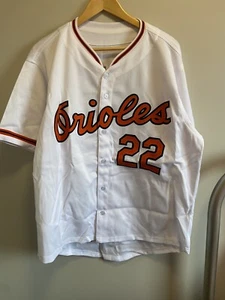 JIM PALMER SIGNED BALTIMORE ORIOLES #22 JERSEY (COA). HALL OF FAME LEGEND!!! - Picture 1 of 5