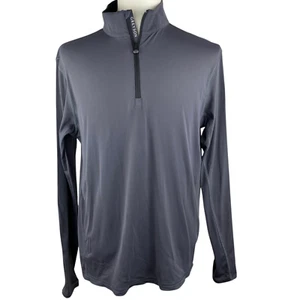 Greyson Tate 1/4 Zip Golf Pullover Men’s M Performance Activewear Wolf Logo Gray - Picture 1 of 10