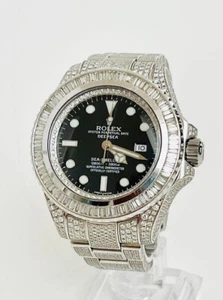 Rolex Seadweller Deep Sea 116660 Iced Out Full Set 2017 LC100 - Bild 1 von 12