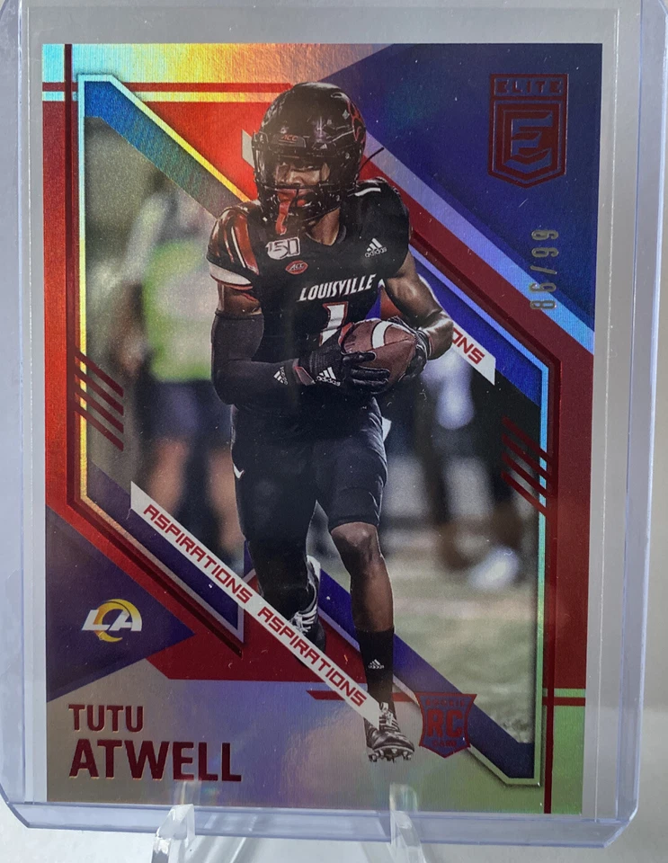 Tutu Atwell 2021 Elite Aspirations RC SP 86/99 🔥 Rams 🔥 - Image 1 of 2