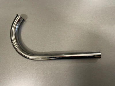 COLLETTORE CROMATO D. 32 MINARELLI SCARICO MARMITTA (raggio 112-Lungh.Tot.57 cm) - Imagen 1 de 2